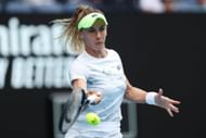 Lesia Tsurenko at the Australian Open.